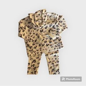 Cream leopard outfit- 127